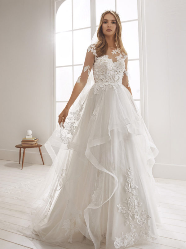vestido de novia espectacular