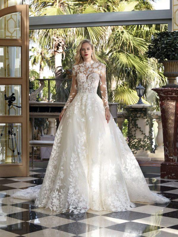 vestido de novias con detalles increíbles