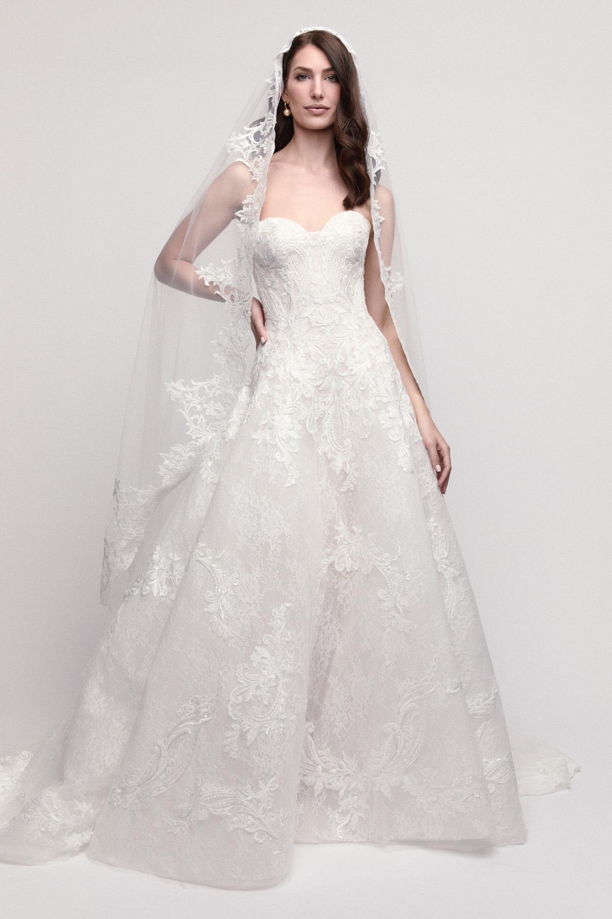traje de novia de encajes