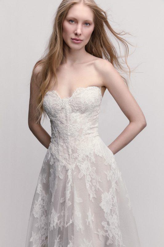 vestido de novia romantico